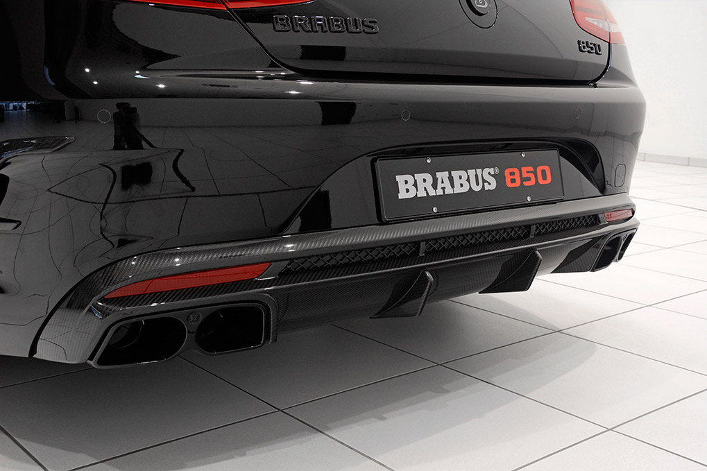 Brabus Mercedes-Benz S63 Coupe C217 выхлопная система
