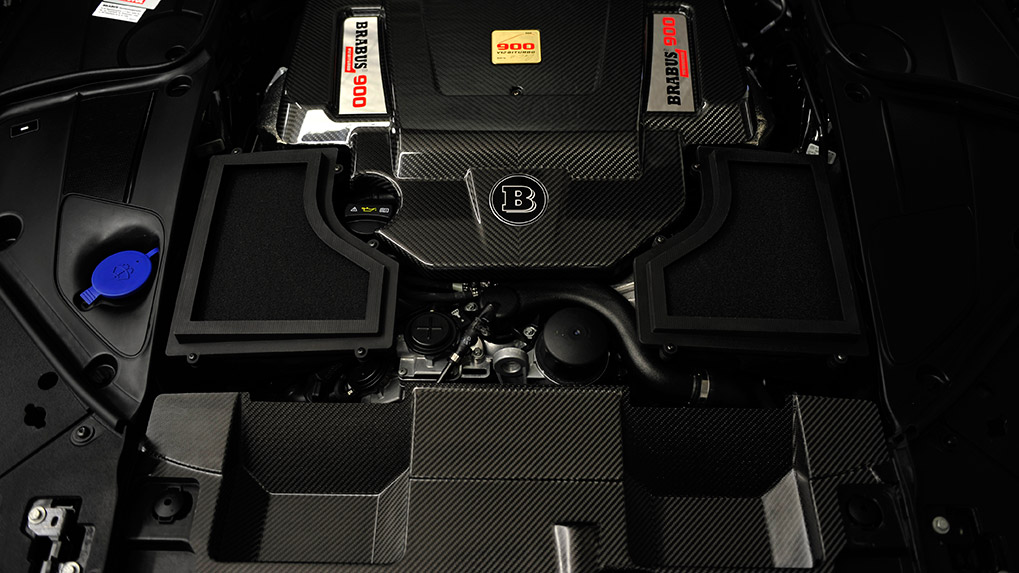 Brabus Mercedes-Benz W222 S63/S65 AMG 900 двигатель