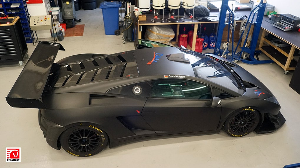Lamborghini Gallardo Extenso GT3 side view