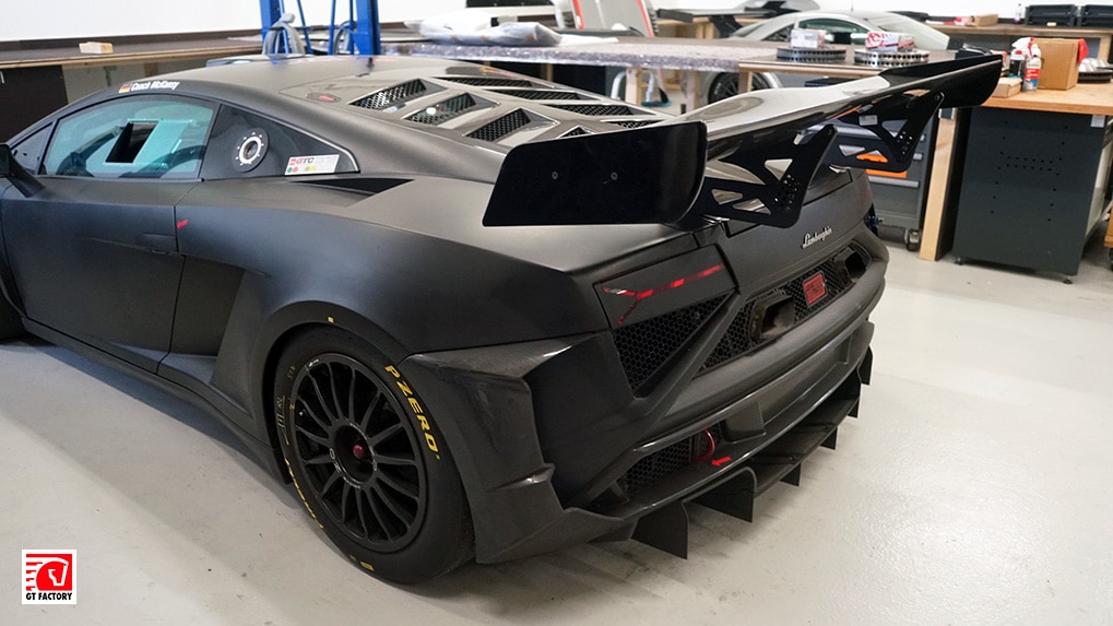 Lamborghini Gallardo Extenso GT3 rear section