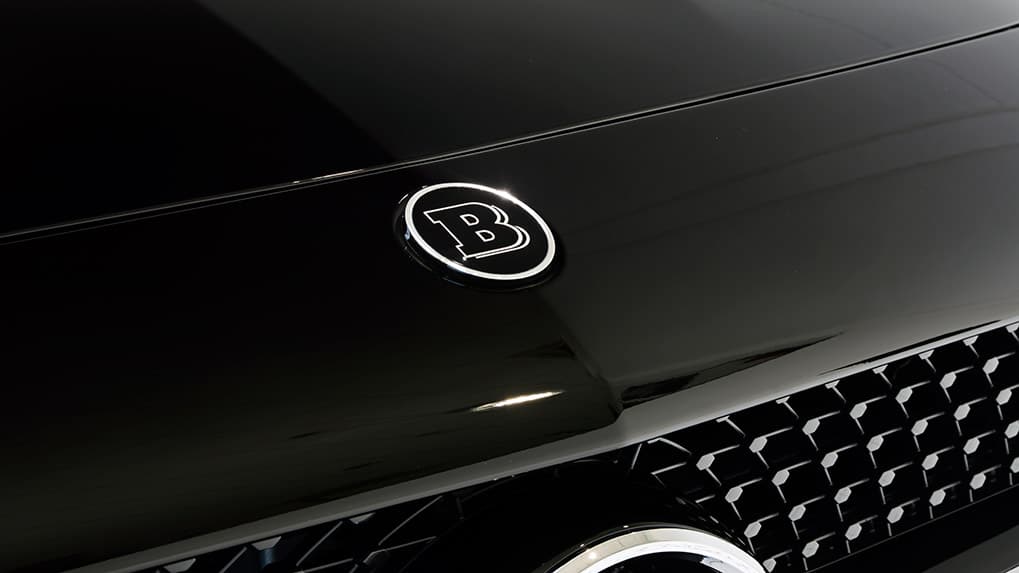 Brabus Mercedes-Benz AMG GT-S front hood logo