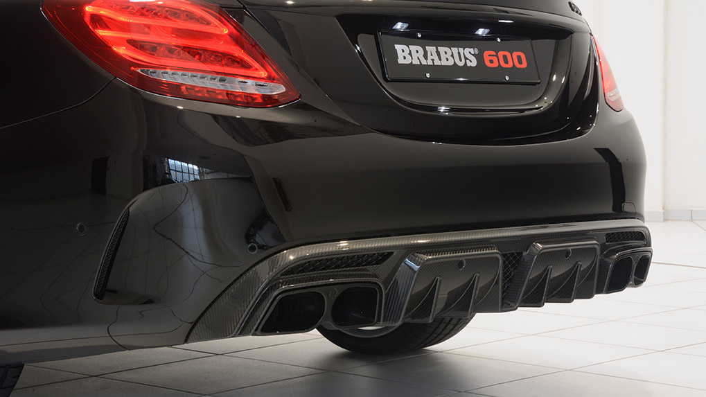 Brabus Mercedes-Benz C63S задний бампер