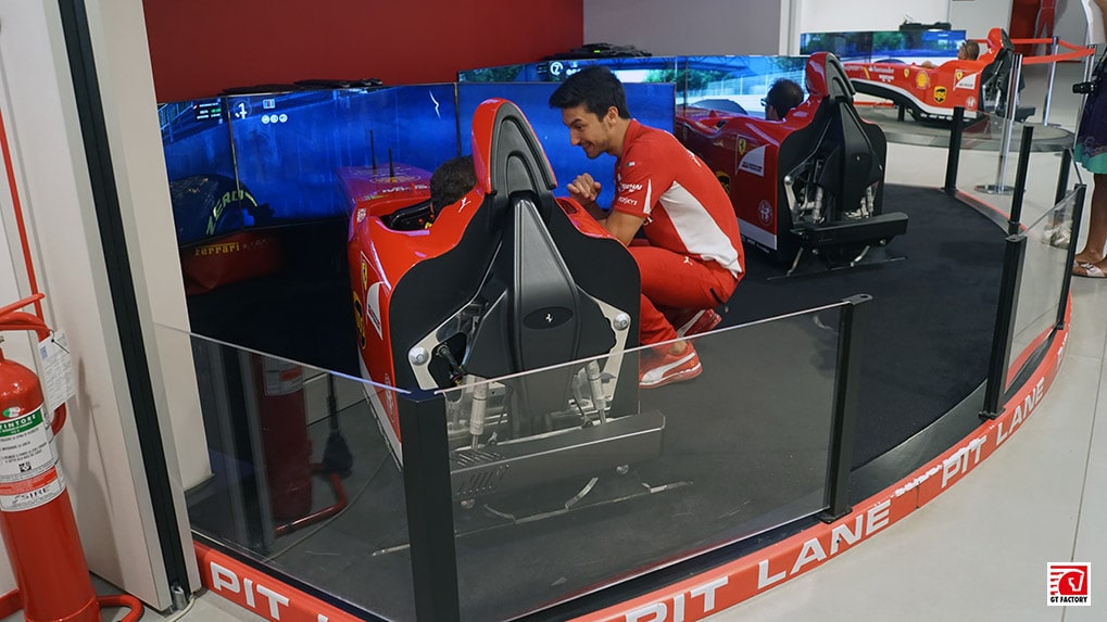 Музей Ferrari Формула 1 симулятор