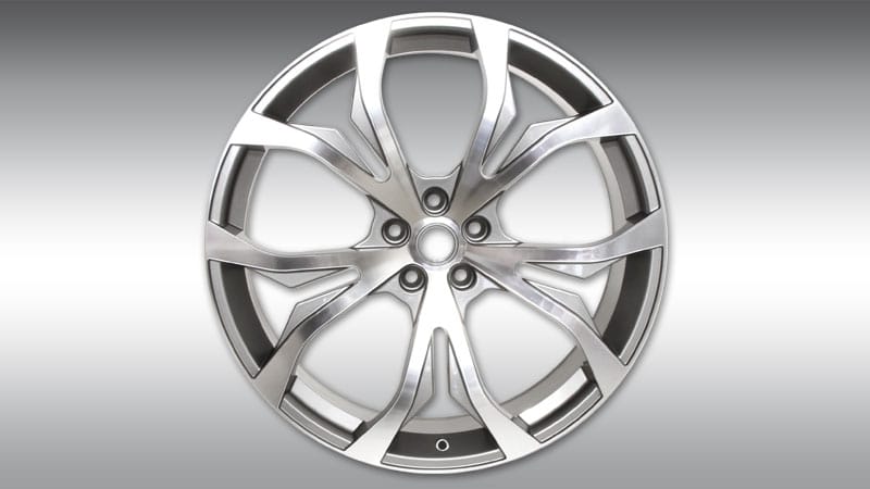 Novitec Maserati Levante Wheels Typ NM1 Titanium+Polished
