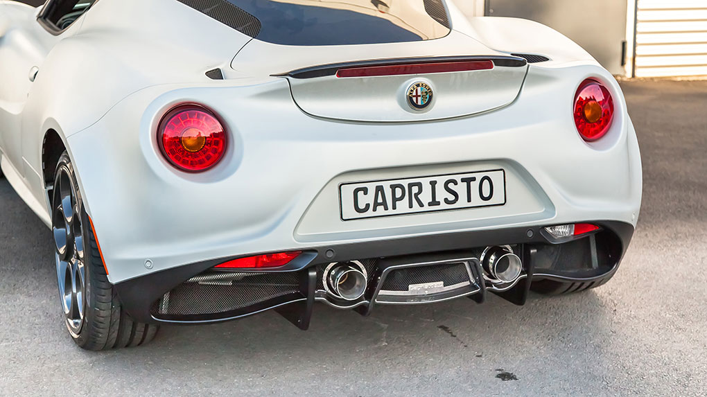 Выхлопная система Capristo Alfa Romeo 4C
