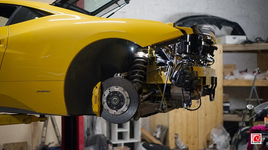 Bamd Ferrari 458 Italia installation process