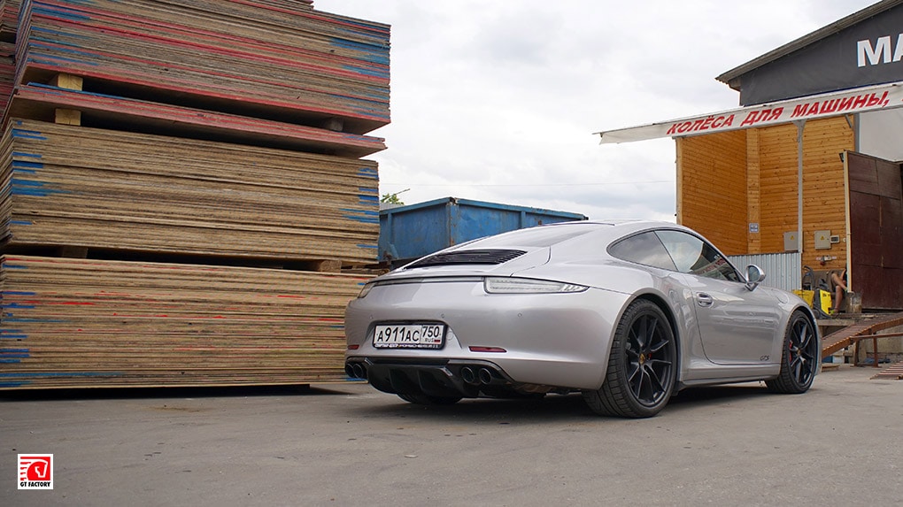 Карбоновый диффузор Vorsteiner V-GT Porsche 991 GTS