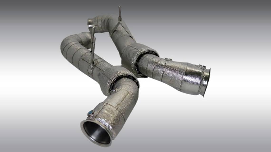 McLaren 720S C172050 catless pipes