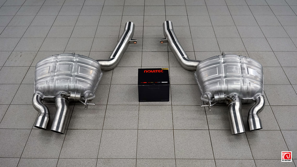 Rolls-Royce Dawn выхлопная система и увеличение мощности от Novitec